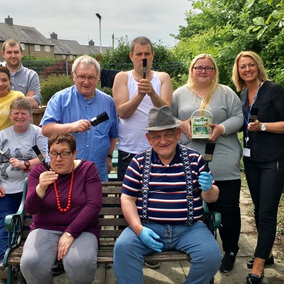 Dunfermline community garden gets a makeover