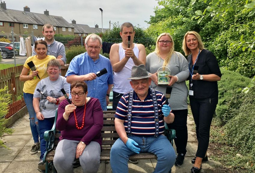 Dunfermline community garden gets a makeover