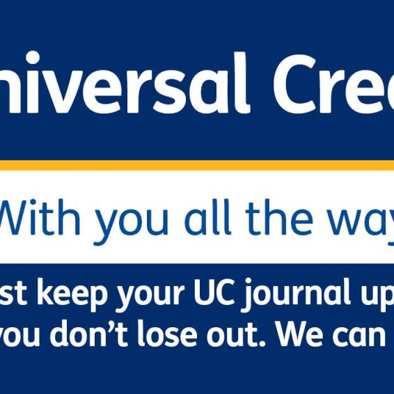 Universal Credit - with you all the way