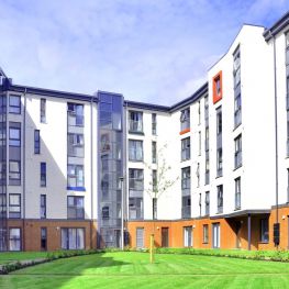 Outside of St Nicholas Place, Edinburgh