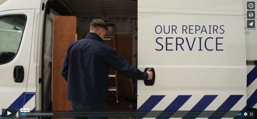 Repairs service video